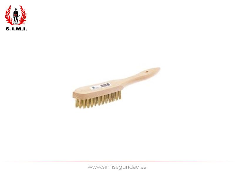 25091007 – Cepillo de alambre con mango de madera