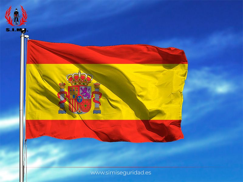 BANDERA175X50 – Bandera España estampada 75×50