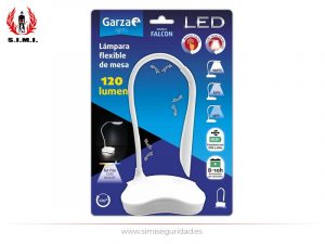 GARZA401233 - Lampara mesa flexible Garza USB-Pilas