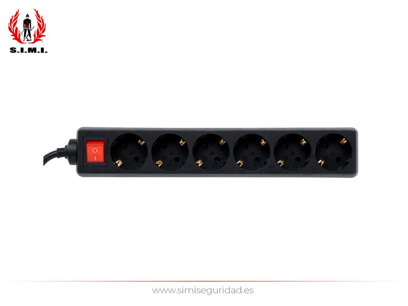 GARZA420017 – Basic Power GARZA 6 tomas con interruptor