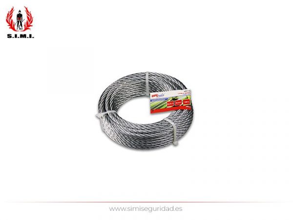 M86114G - Cable acero galvanizado 6 mm X 10 m