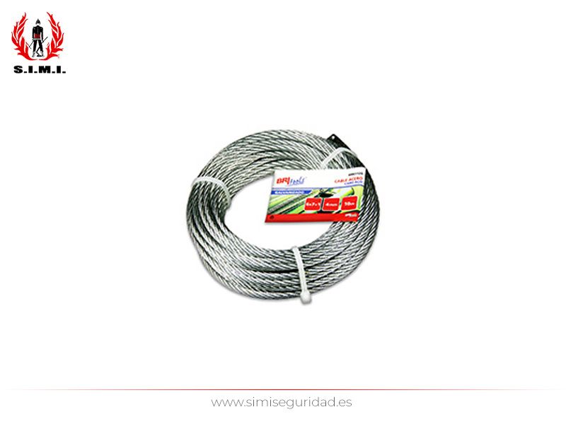 M86122G – Cable acero galvanizado 4 mm X 20 m