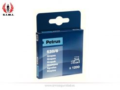 32012PETRUS - Caja de grapas cable 320 12 mm Petrus