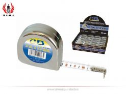 402460 - Flexometro cromado 3 m 13 mm