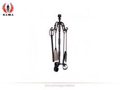 893620 - Juego de 4 piezas de forja para chimenea