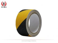 B61310A - Cinta antideslizante BRINOX negra amarilla 40 mm X 5 m