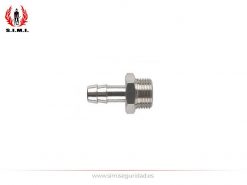 CRF73 - Racor macho con espiga 1-4 BSPP DIAM 8