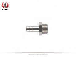 CRF75 - Racor macho con espiga 3-8 BSPP DIAM 8