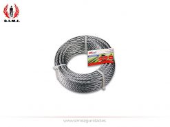 M86124G - Cable acero galvanizado 6 mm X 20 m