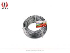 M86129G - Cable acero galvanizado 6 mm X 25 m